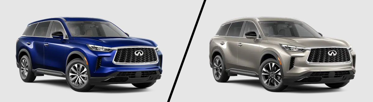 2024 INFINITI QX60 Pure vs Luxe trims