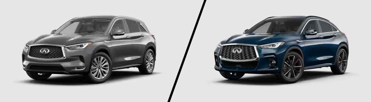 2025 INFINITI QX50 vs QX55