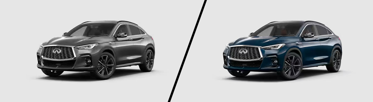 2025 INFINITI QX55 Luxe vs QX55 Sensory