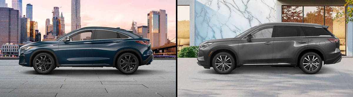 2025 INFINITI QX55 vs QX60