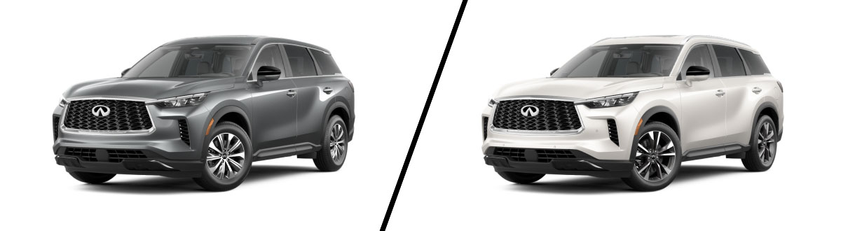 2025 INFINITI QX60 Pure vs QX60 Luxe