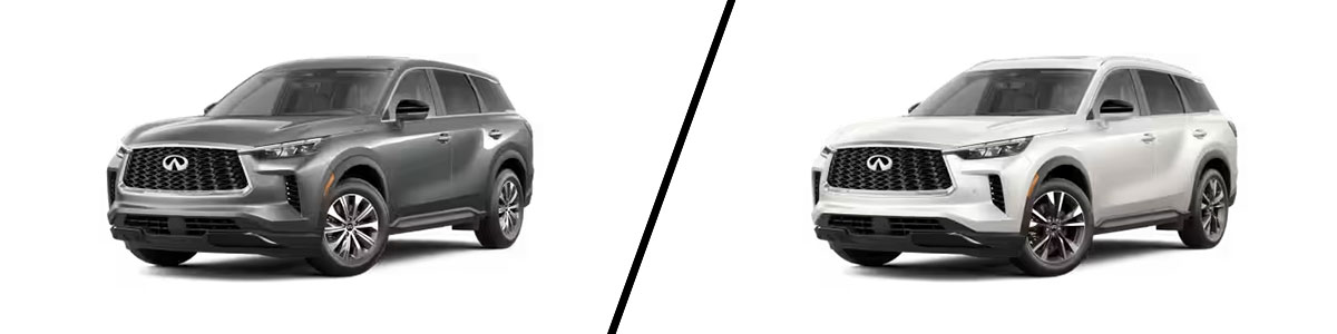 2025 INFINITI QX60 Pure vs Sensory trim levels