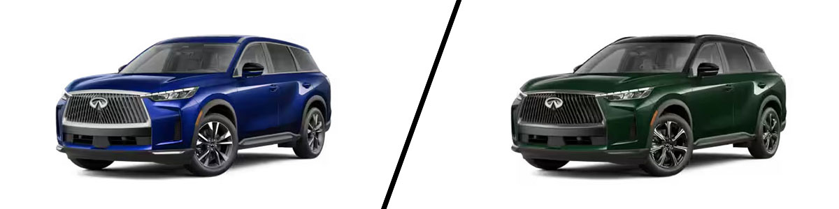 2026 INFINITI QX60 Pure vs Autograph trim levels