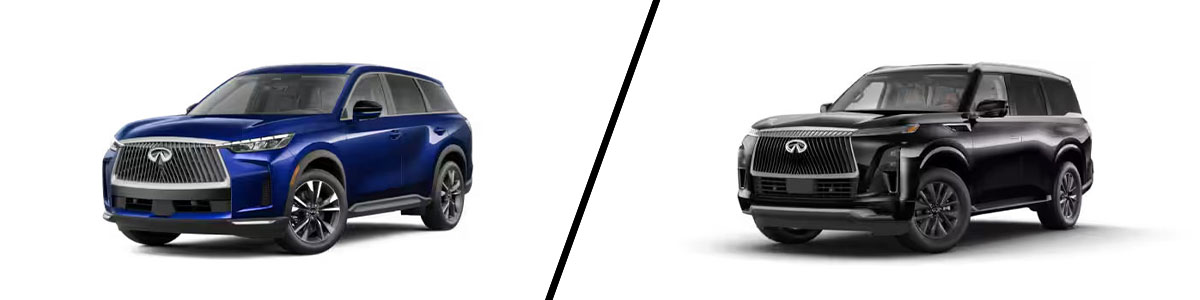 2026 INFINITI QX60 Pure vs QX80 Pure