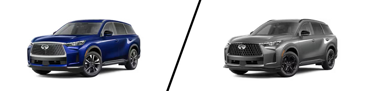 2026 INFINITI QX60 Pure vs Sport trim levels