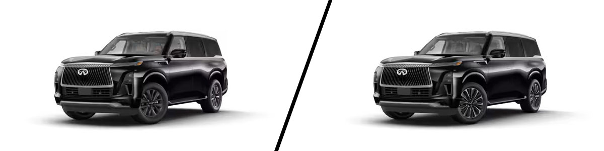 2026 INFINITI QX80 Pure vs Luxe trim levels