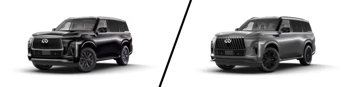 2026 INFINITI QX80 Pure vs Sport