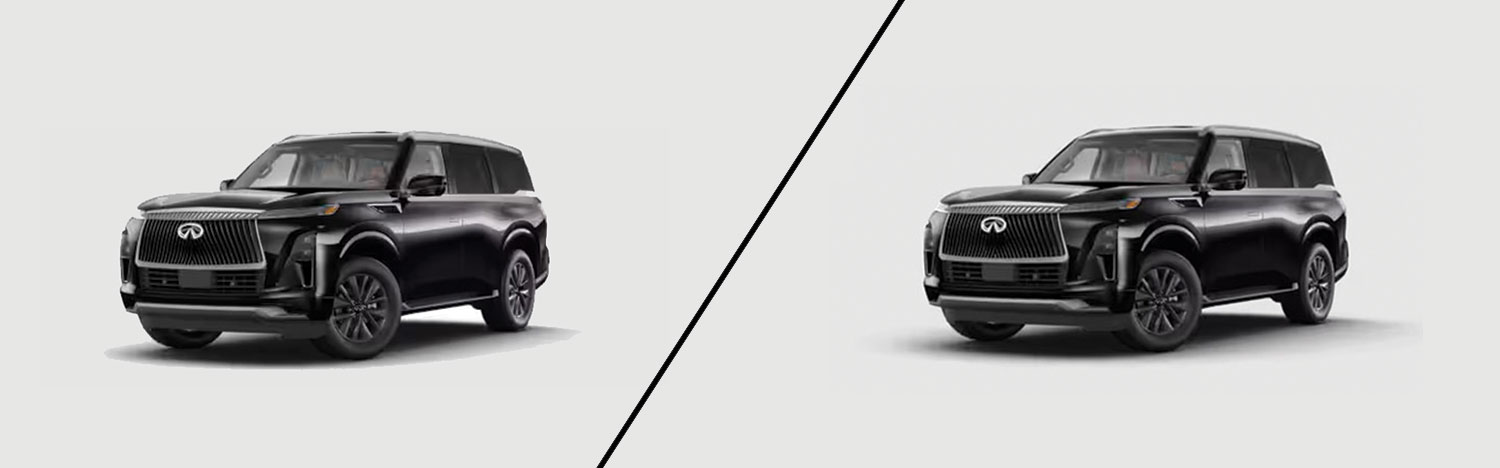 2026 INFINITI QX80 vs 2025 INFINITI QX80