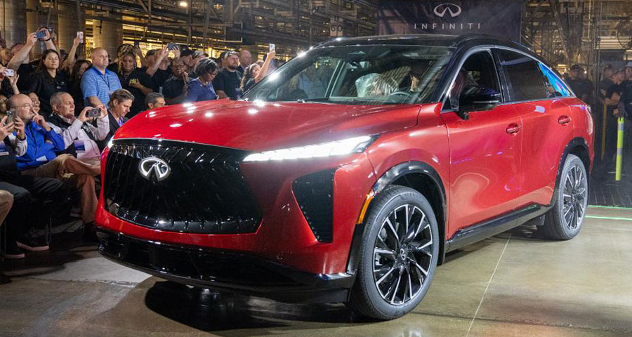 Production Of The All-New 2027 INFINITI QX65 Kicks Off In Tennessee